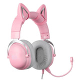 Onikuma x11 cat ears wired over ear gaming headphone - Fun Touch