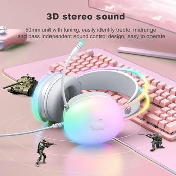Onikuma x25 rgb gaming headset headsets