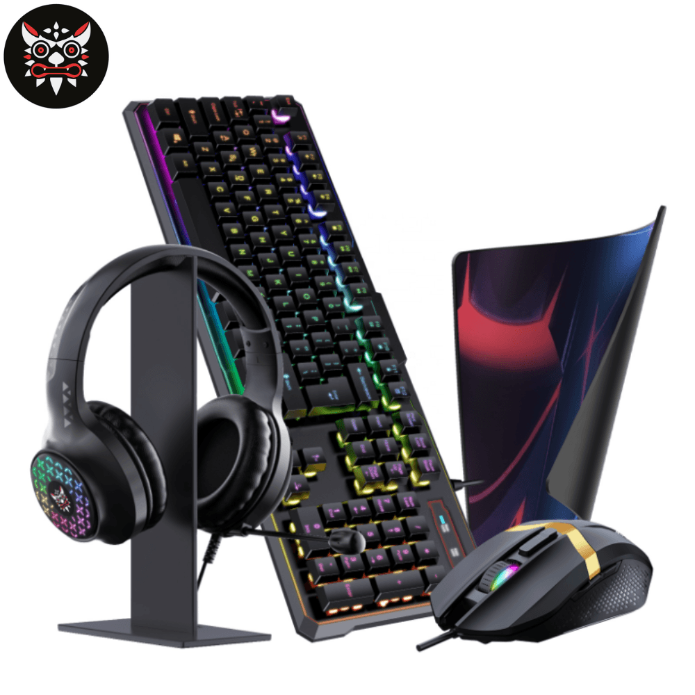 ONIKUMA X7 PRO 5 In 1 Gaming Combo Bundle