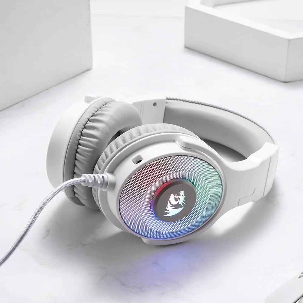 PANDORA H350 White RGB Headset Headset 3.5
