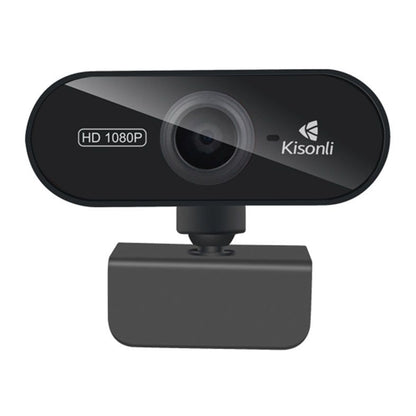 Pre venda - webcam kisonli pc6 1080p usb preta pc6-1080