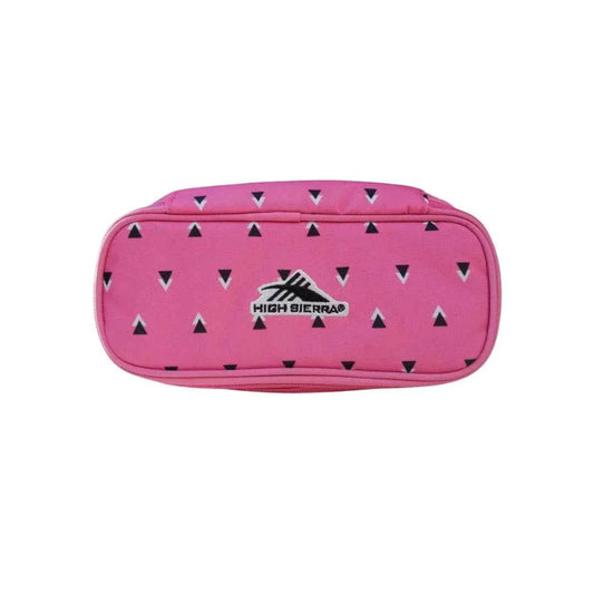 High sierra icon slim pack a pencil case pink geo briefcases