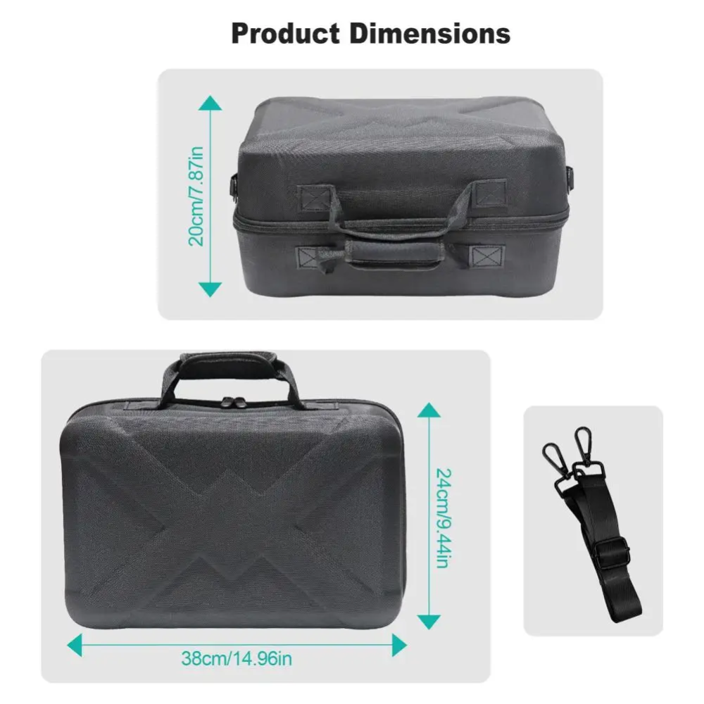 Portable Bag For PS5 Slim Console Hard Case Console