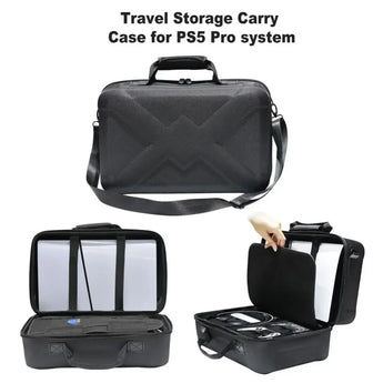 Portable bag for ps5 slim console hard case