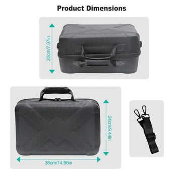 Portable bag for ps5 slim console hard case