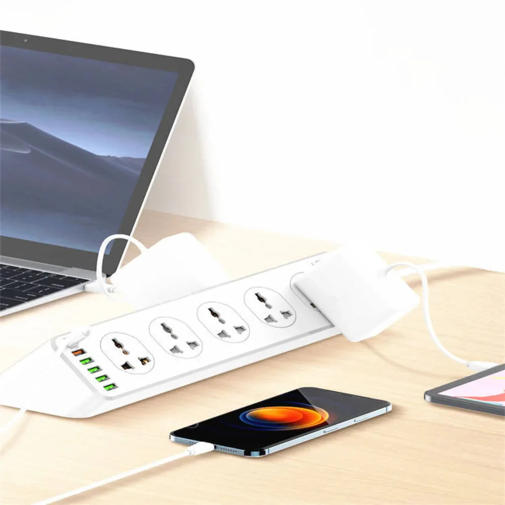 Ldnio sc10610 30w 6-port usb charger power strip