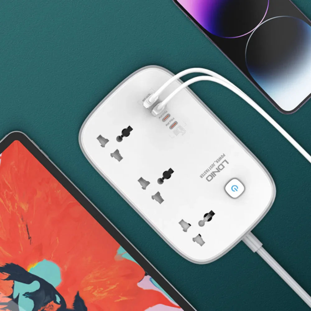 Ldnio sc3416 newest 65w gan uk/us/eu plug