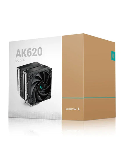 Deepcool ak620 high performance cpu cooler computer system cooling parts