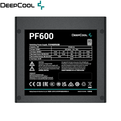 Deepcool pf600 series power supply unit
