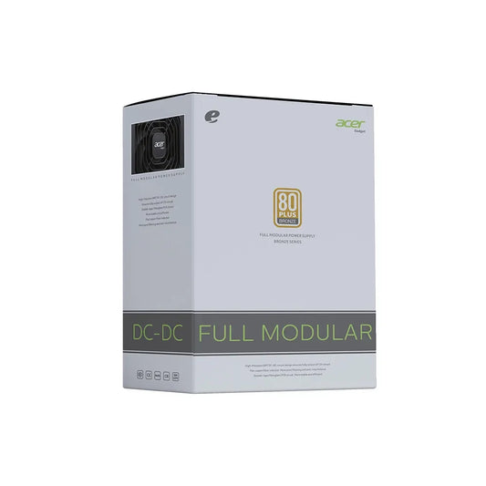 Fonte acer atx 550w 80 plus bronze full modular ac550 computer power supplies