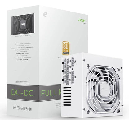 Fonte para pc atx 650w 80plus bronze full modular acer ac650 computer power