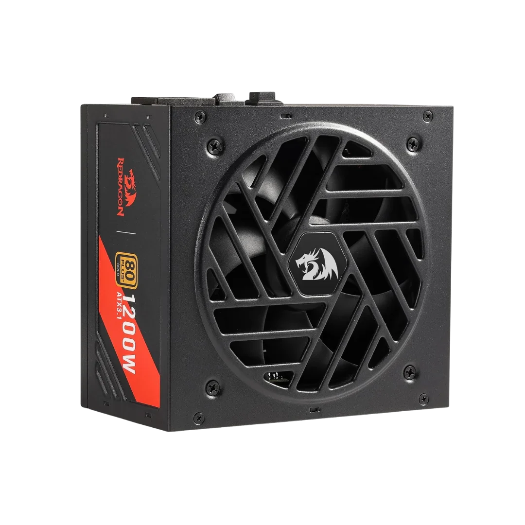 Redragon rgms-1200w pro 80+ gold 1200 watt power supply w/upgraded atx 3.1 &