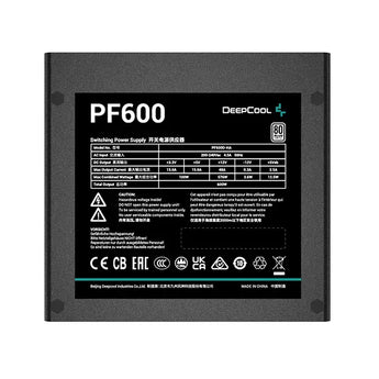 The deepcool pf series power supply unit offers safe and stable power computer