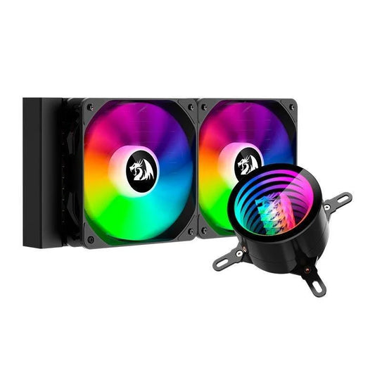 Water cooler redragon ccw-3011 argb 240mm - black