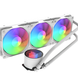 Water cooler redragon ccw-3013 argb 240mm -white computer system cooling parts