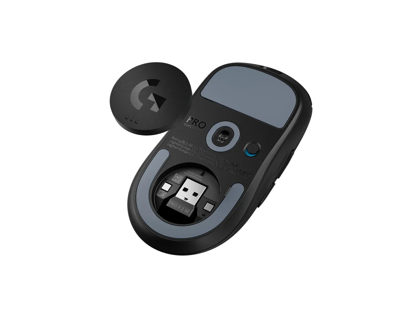 Logitech PRO X SUPERLIGHT 2 SE features advanced HERO 2 sensor, robust LIGHTSPEED wireless at 1 kHz report rate, and LIGHTFORCE switches while delivering up to 88 hours of battery life..