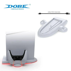 Dobe tp5-3528 cooling charging dock station with rgb color atmosphere light