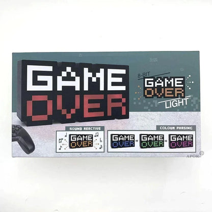 Game over lamp voice control led light