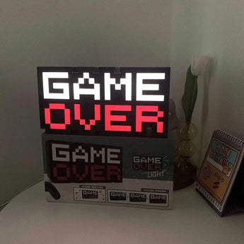 Game over lamp voice control led light