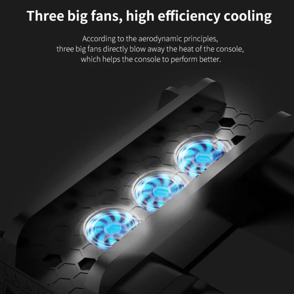 Ps4 multifunctional cooling stand tp4-882c