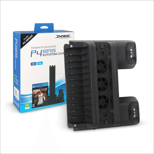 Ps4 slim pro multi-functional charging & cooling stand tp4-882
