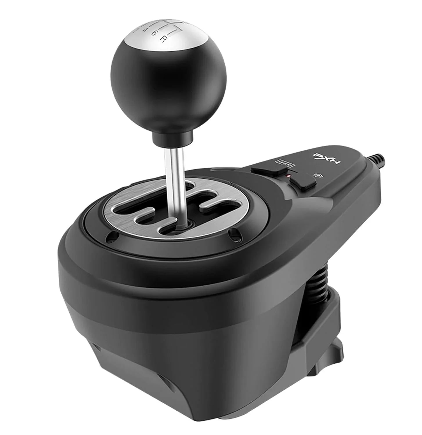 Pxn a7 racing wheel gear shifter 6 +1 shifter metal disk with handbrake button