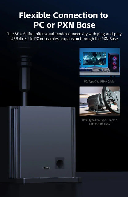 Pxn sf u gaming gear shifter game racing wheels