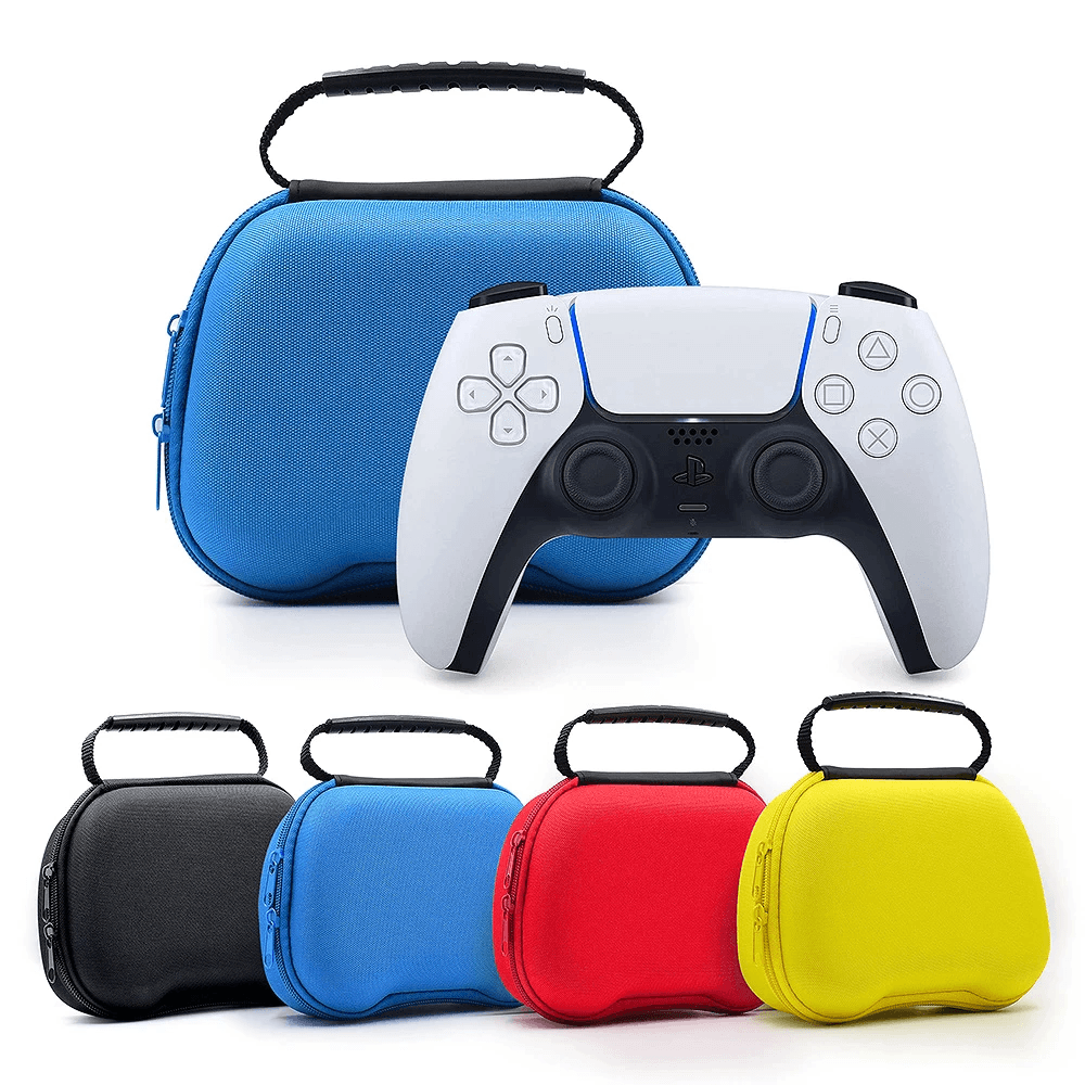 PS5 Controller Case Portable Shockproof Protective Carry Case Console