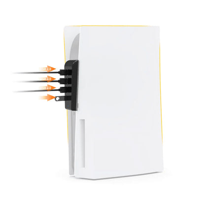 Dobe 1-to-4 usb 2.0 hub for ps5 gaming console tp5-0576