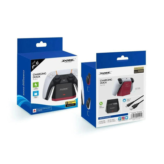 Dobe tp5-0586 game controller charging dock with usb cable for playstation 5 ps5