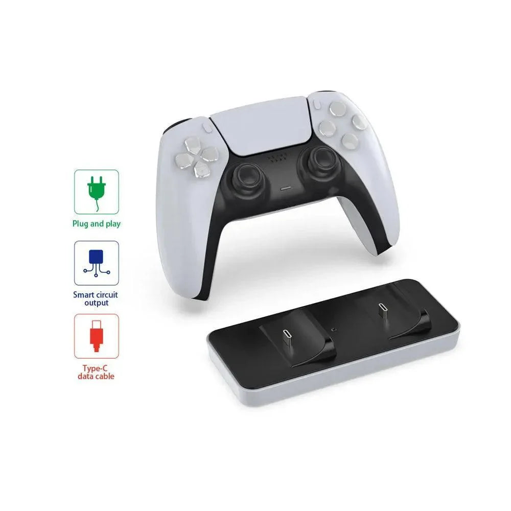 Dobe tp5-0591 high quality dual charging station ps5 joystick controller