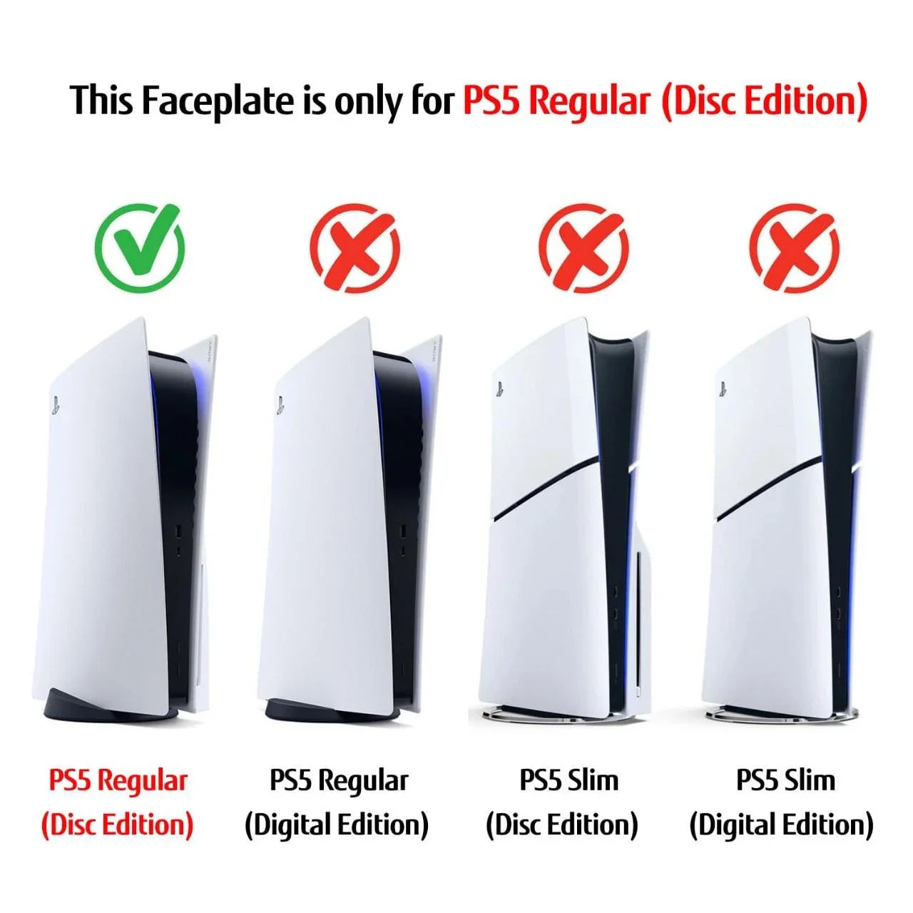 Faceplate for ps5 disc edition -spiderman-