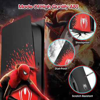 Faceplate for ps5 disc edition -spiderman-