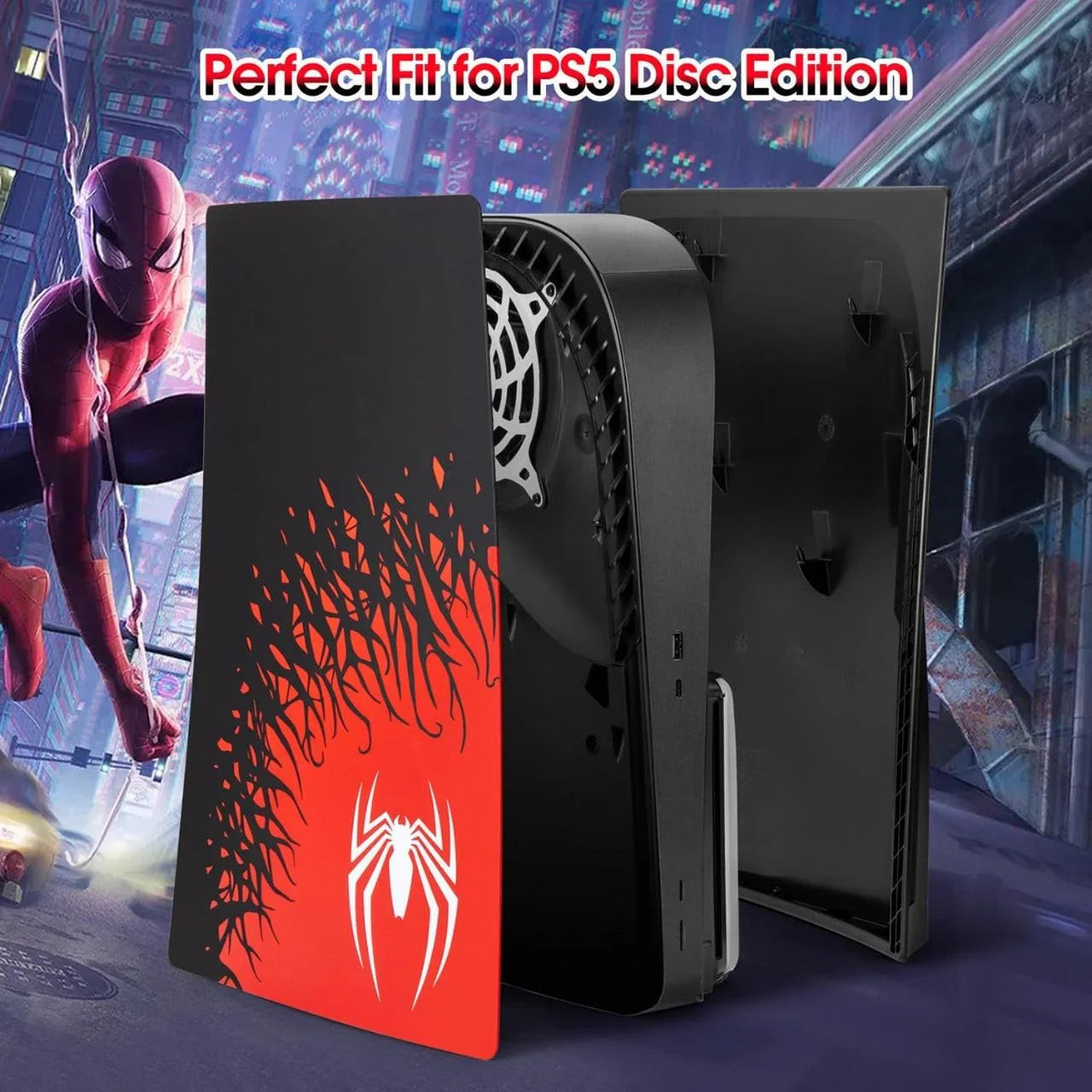 Faceplate for ps5 disc edition -spiderman-