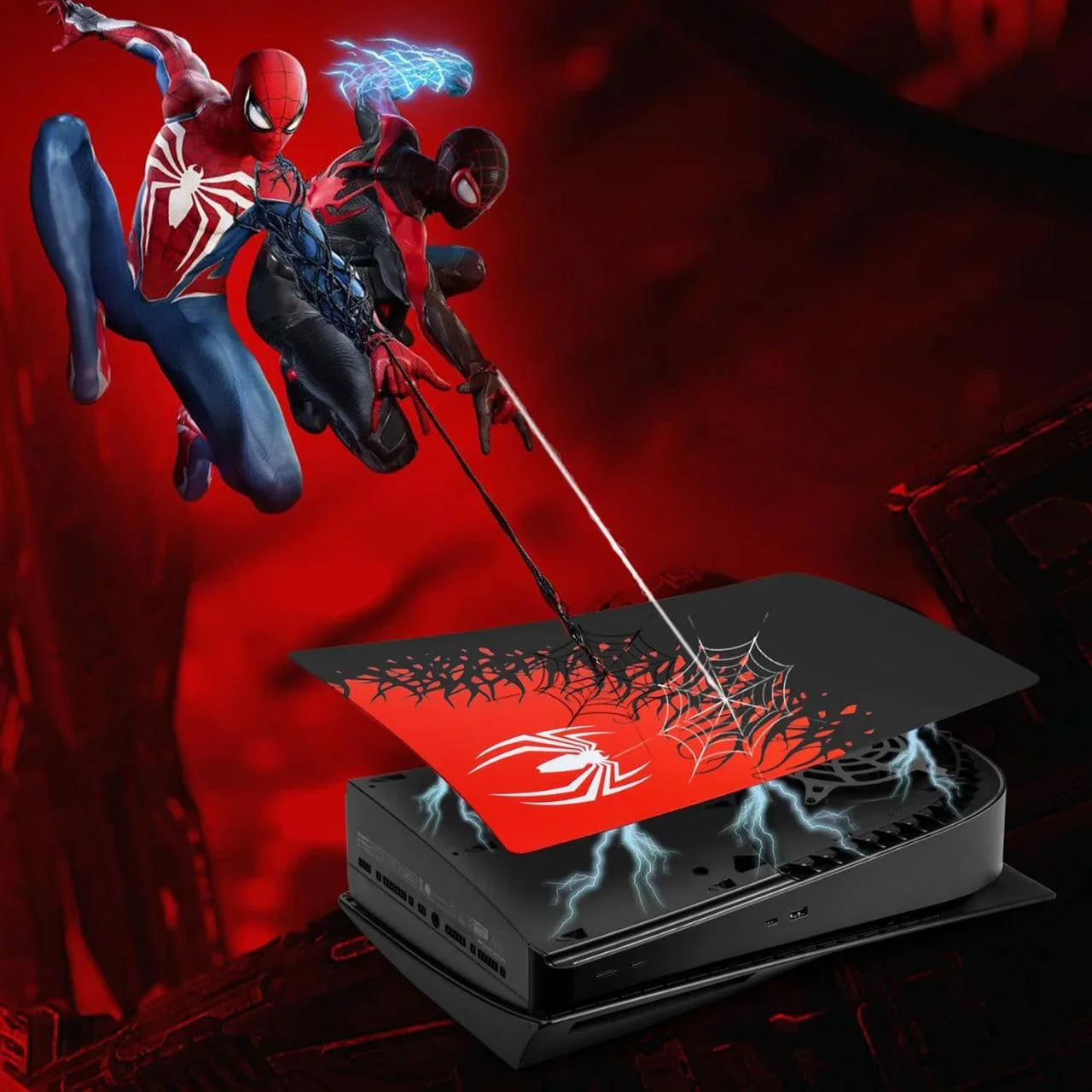 Faceplate for ps5 disc edition -spiderman-