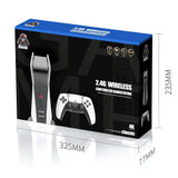 M5 2.4g wireless controller game station in ps5 style 4k hd output retro