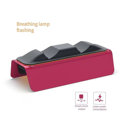 Stardust red handle dual charger base tp5-0521r