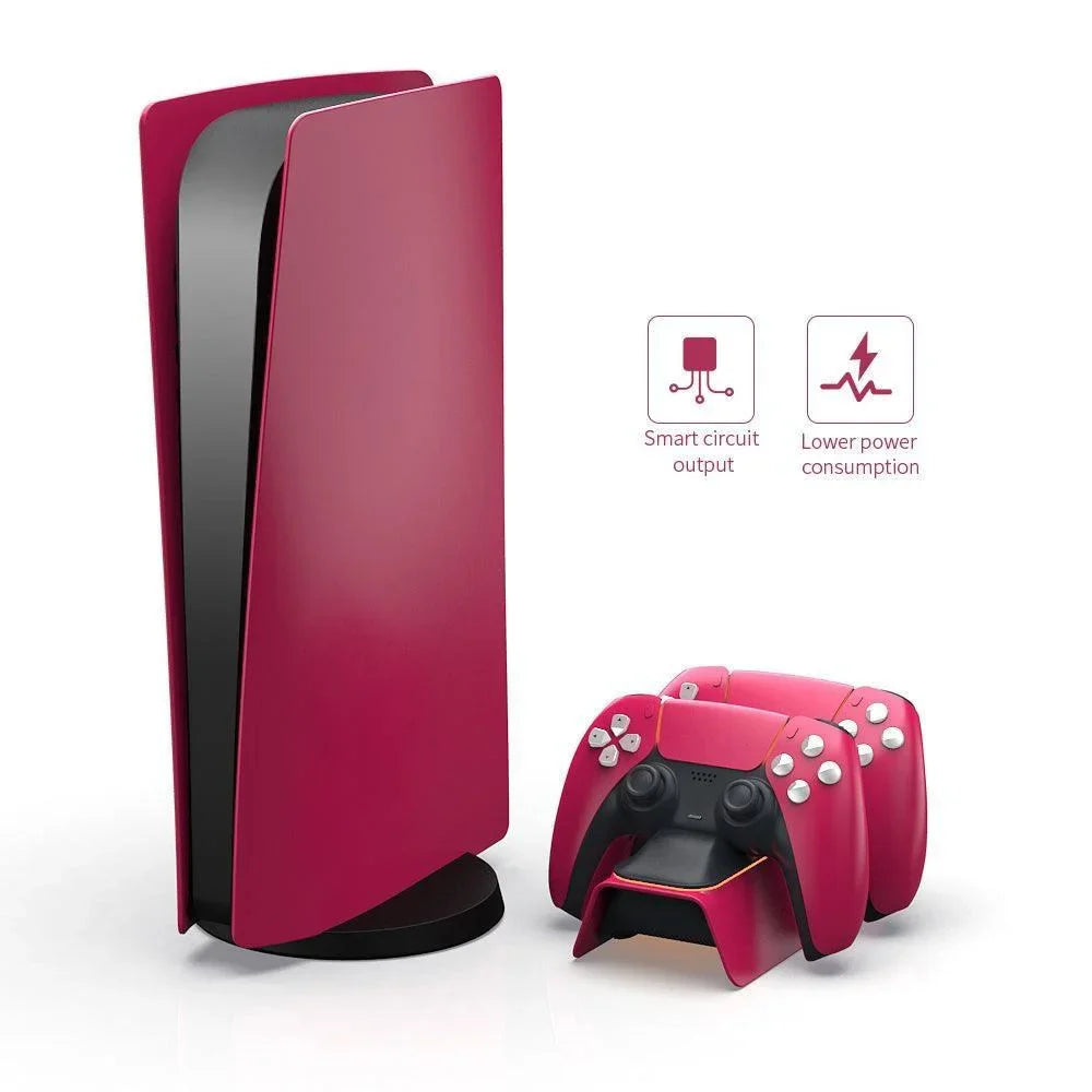 Stardust red handle dual charger base tp5-0521r