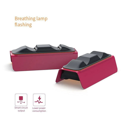 Stardust red handle dual charger base tp5-0521r