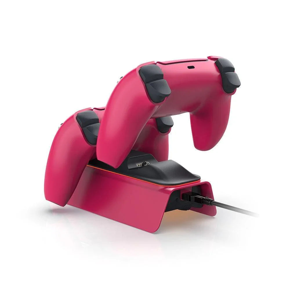 Stardust red handle dual charger base tp5-0521r