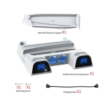 Tp5-3532b multlfunctional cooling stand and charging dock