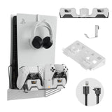 Ys-p5181 for ps5 host wall hanger base charging stand bracket for wall storage
