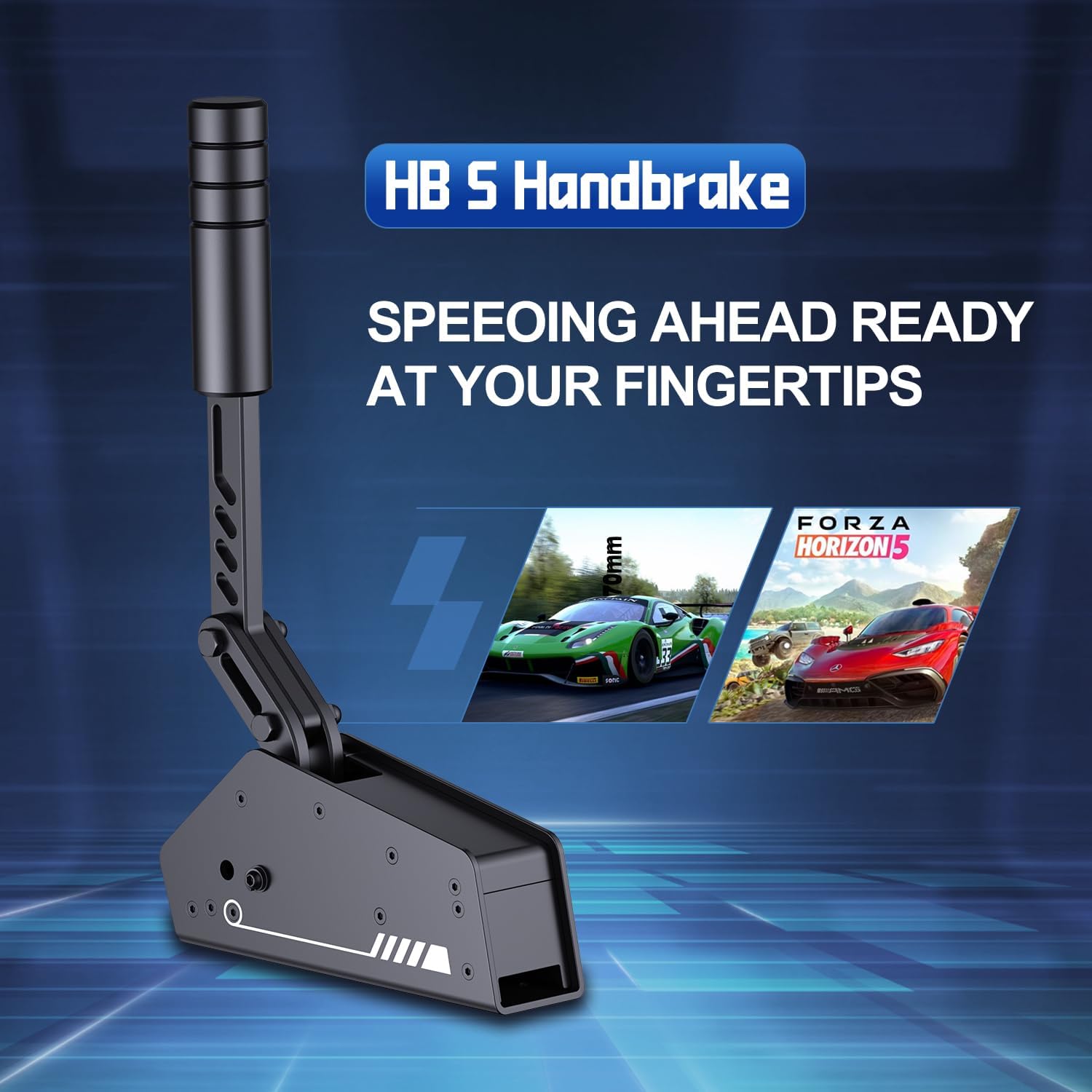 PXN USB PC Handbrake HBS16Bit Hall Sensor Linear Sim Handbrake for Racing Games