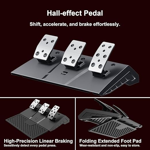 PXN V9 Gen2 Steering Wheel Gaming Steering Wheel Xbox PC 270/900° Car