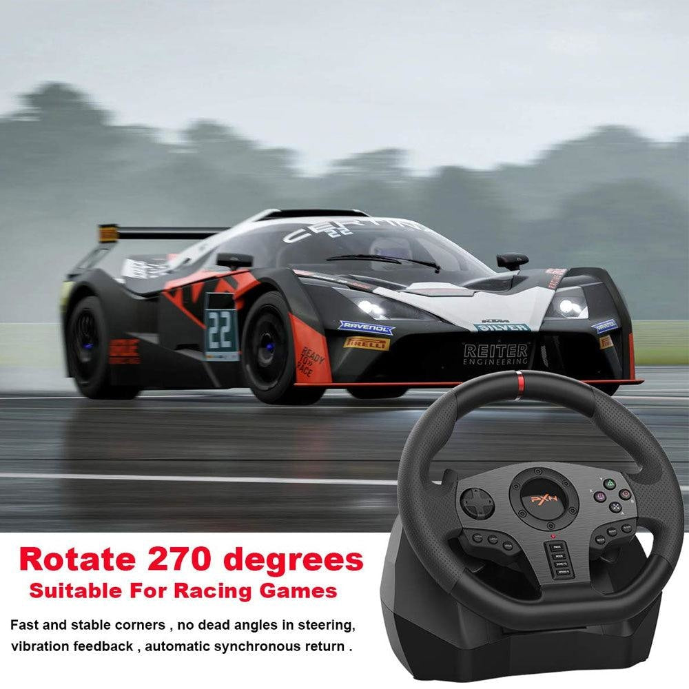 PXN V900 Gaming Steering Wheel with Linear Pedals PXN 25