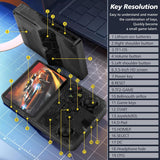 R36S Handheld Game Console 3.5 inch IPS Screen Retro Gaming Console 64G Card