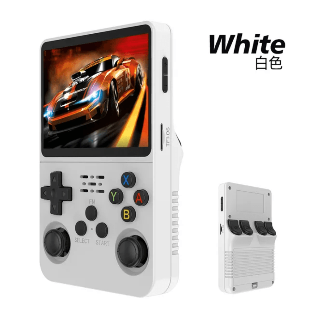 R36s retro handheld video game console open source system 3.5 inch - Fun Touch