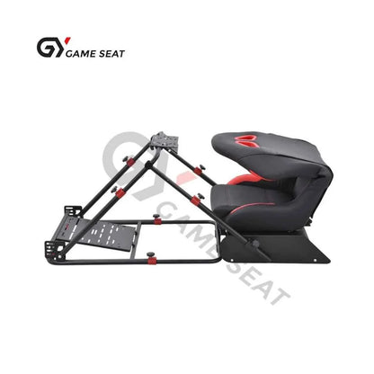 Game seat racing wheel stand with racing seat gy048 for ultimate racing experience - racing