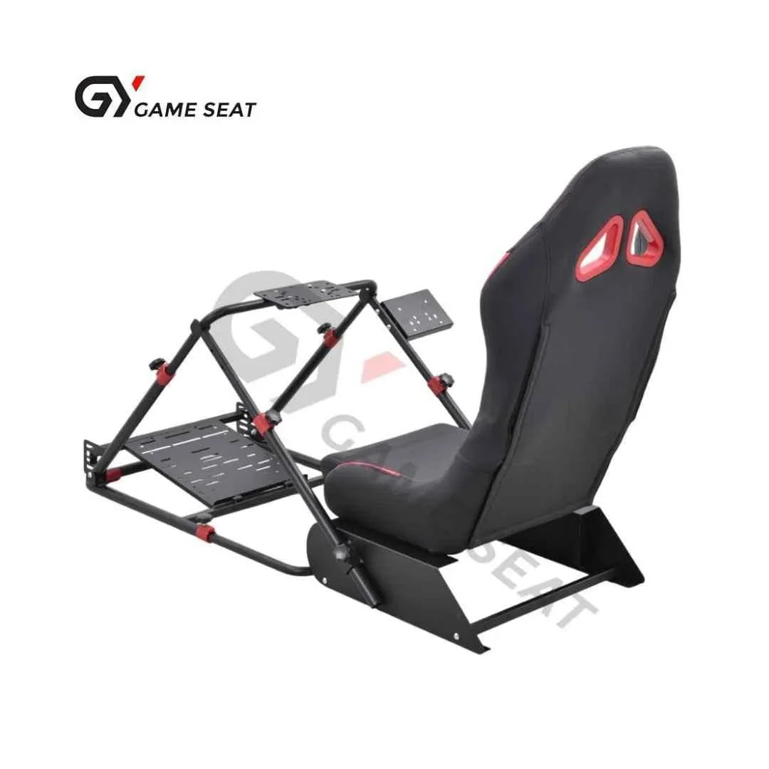 Game seat racing wheel stand with racing seat gy048 for ultimate racing experience - racing