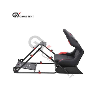 Game seat racing wheel stand with racing seat gy048 for ultimate racing experience - racing